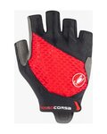 CASTELLI Mănuși de ciclism fără degete - ROSSO CORSA 2 W - roșu