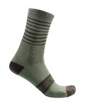 CASTELLI Șosete clasice de ciclism - SUPERLEGGERA W12 - verde
