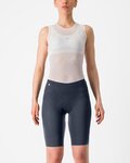 CASTELLI Pantaloni scurți de ciclism fără bretele - albastru