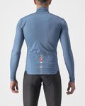 CASTELLI Tricou de cilism pentru iarnă cu mânecă lungă - PRO THERMAL LS - albastru