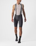 CASTELLI Pantaloni scurți de ciclism cu bretele - FREE AERO RC - gri