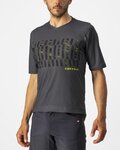 CASTELLI Tricou de ciclism cu mânecă scurtă - TRAIL TECH - gri