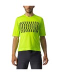 CASTELLI Tricou de ciclism cu mânecă scurtă - TRAIL TECH - verde deschis