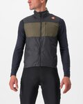 CASTELLI Vestă de ciclism - UNLIMITED PUFFY - antracit