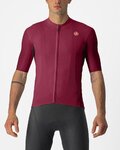 CASTELLI Tricou de ciclism cu mânecă scurtă - ENDURANCE ELITE - bordo