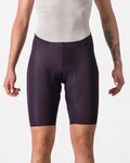 CASTELLI Pantaloni scurți de ciclism fără bretele - FREE AERO RC W SHORT - mov