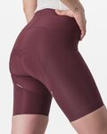 CASTELLI Pantaloni scurți de ciclism fără bretele - FREE AERO RC W SHORT - bordo