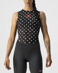 CASTELLI Tricou de ciclism fără mâneci - PRO MESH W - negru