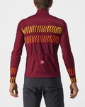 CASTELLI Tricou de ciclism cu mânecă lungă de vară - UNLIMITED THERMAL - bordo