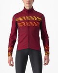 CASTELLI Jachetă termoizolantă de ciclism - UNLIMITED PERFETTO ROS 2 - bordo