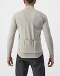 CASTELLI Tricou de cilism pentru iarnă cu mânecă lungă - UNLIMITED TRAIL - gri