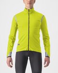 CASTELLI Jachetă termoizolantă de ciclism - ALPHA ULTIMATE INSULATED - galben