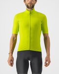 CASTELLI Tricou de ciclism cu mânecă scurtă - PRO THERMAL MID - verde deschis