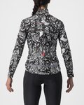 CASTELLI Jachetă termoizolantă de ciclism - UNLIMITED PERFETTO ROS 2 W - negru/alb