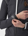CASTELLI Jachetă termoizolantă de ciclism - ALPHA ULTIMATE INSULATED W - negru