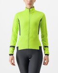 CASTELLI Jachetă termoizolantă de ciclism - DINAMICA 2 - verde deschis