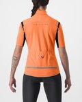 CASTELLI Tricou de ciclism cu mânecă scurtă - GABBA RoS 2 W - portocaliu