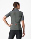 CASTELLI Tricou de ciclism cu mânecă scurtă - PERFETTO ROS 2 WIND W - gri