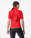 CASTELLI Tricou de ciclism cu mânecă scurtă - PERFETTO ROS 2 WIND W - roșu