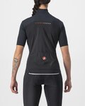 CASTELLI Tricou de ciclism cu mânecă scurtă - PERFETTO ROS 2 W WIND - negru