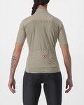 CASTELLI Tricou de ciclism cu mânecă scurtă - PERFETTO RoS 2 W WIND - bej