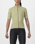 CASTELLI Tricou de ciclism cu mânecă scurtă - PERFETTO ROS 2 W WIND - verde deschis