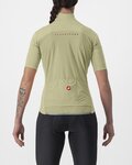 CASTELLI Tricou de ciclism cu mânecă scurtă - PERFETTO ROS 2 W WIND - verde deschis