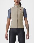 CASTELLI Vestă de ciclism - PERFETTO RoS 2 W - bej