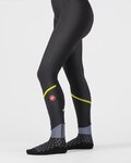 CASTELLI Pantaloni de ciclism lungi cu bretele - VELOCISSIMA DT - negru/verde deschis