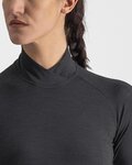CASTELLI Tricou de ciclism cu mânecă lungă - BANDITO WOOL W - negru