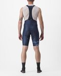 CASTELLI Pantaloni scurți de ciclism cu bretele - FREE AERO RC KIT - albastru/alb