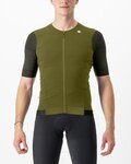 CASTELLI Tricou de ciclism cu mânecă scurtă - PREMIO BLACK - verde