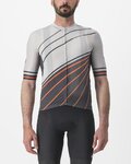 CASTELLI Tricou de ciclism cu mânecă scurtă - SPEED STRADA - gri