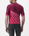 CASTELLI Tricou de ciclism cu mânecă scurtă - SPEED STRADA - bordo