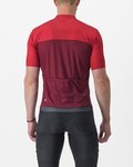 CASTELLI Tricou de ciclism cu mânecă scurtă - UNLIMITED ENTRATA - roșu