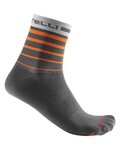 CASTELLI Șosete clasice de ciclism - SPEED STRADA 12 - gri
