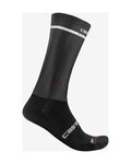 CASTELLI Șosete clasice de ciclism - FAST FEET 2 - negru