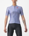 CASTELLI Tricou de ciclism cu mânecă scurtă - AERO PRO W - mov