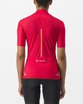 CASTELLI Tricou de ciclism cu mânecă scurtă - ENDURANCE W - roșu