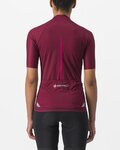 CASTELLI Tricou de ciclism cu mânecă scurtă - ENDURANCE W - bordo