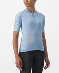 CASTELLI Tricou de ciclism cu mânecă scurtă - ENDURANCE W - albastru deschis