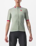 CASTELLI Tricou de ciclism cu mânecă scurtă - PEZZI - verde