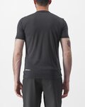 CASTELLI Tricou de ciclism cu mânecă scurtă - MERINO - negru