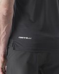 CASTELLI Tricou de ciclism cu mânecă scurtă - MERINO - negru