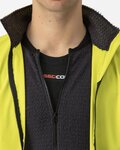 CASTELLI Jachetă termoizolantă de ciclism - ALPHA FLIGHT ROS - galben