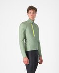 CASTELLI Tricou de cilism pentru iarnă cu mânecă lungă - ENTRATA THERMAL - verde