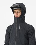CASTELLI Jachetă termoizolantă de ciclism - TRAIL HOODIE - negru