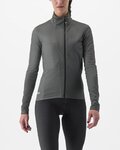 CASTELLI Jachetă termoizolantă de ciclism - TRANSITION 2 W - gri