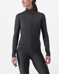 CASTELLI Jachetă termoizolantă de ciclism - TRANSITION 2 W - negru