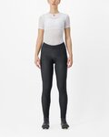 CASTELLI Pantaloni de ciclism lungi fără bretele - ENTRATA W - negru